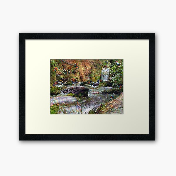 Avian Spring Framed Art Print