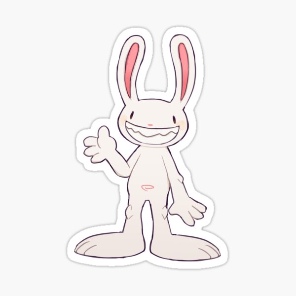 Sam and max - Max Sticker