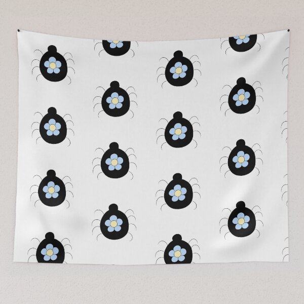 Item preview, Flower Spider (blue) designed and sold by gross-girl99.