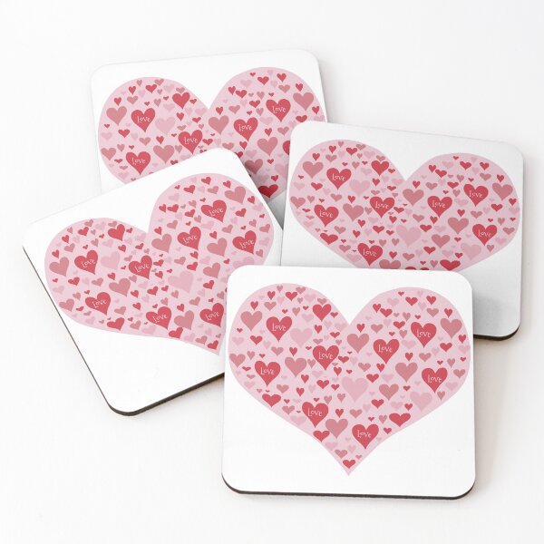 Item preview, Heart in Heart-Valentine-Kitch Lovecore designed and sold by Annette Chabidon Studio.
