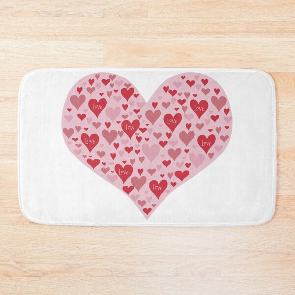 Item preview, Heart in Heart-Valentine-Kitch Lovecore designed and sold by Annette Chabidon Studio.