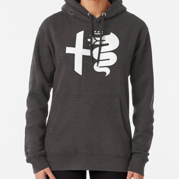 White Alfa Romeo of Birmingham Logo Pullover Hoodie