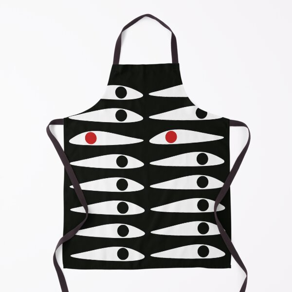 Item preview, Red Eyes In Black & White designed and sold by EllinorPrints.