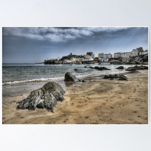 Item preview, Tenby Harbour North Beach View 2 designed and sold by Steve Purnell Photography.