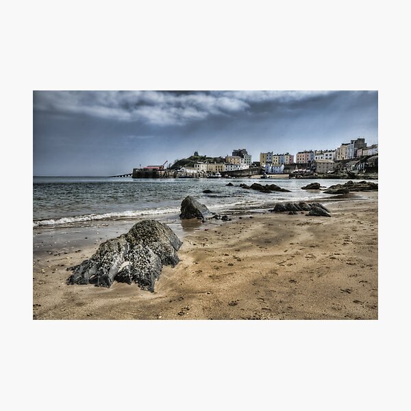 Item preview, Tenby Harbour North Beach View 2 designed and sold by Steve Purnell Photography.