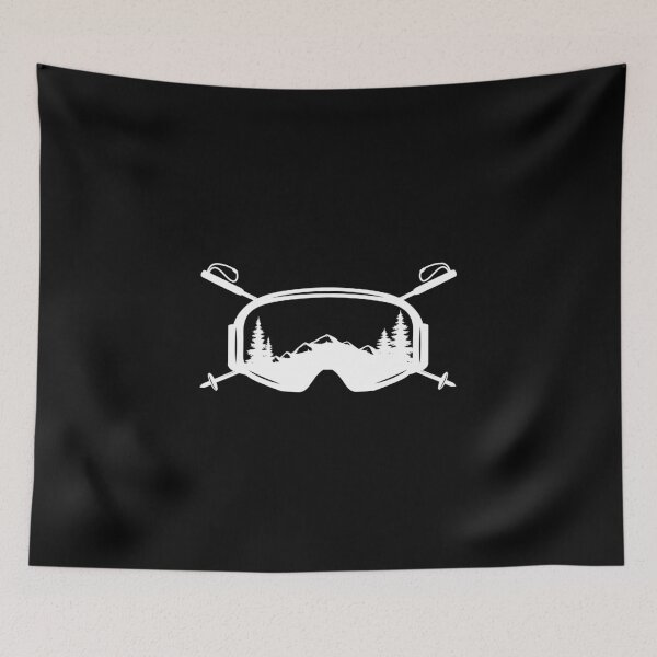Item preview, Ski Snowboard Skiing Snow Mountain Winter Gift designed and sold by ELAB27.