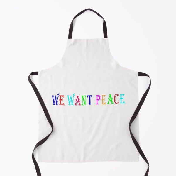 Item preview, we want peace designed and sold by Farhan Mahtab  Naeem.