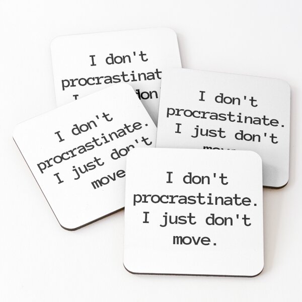 Item preview, Procrastinate  designed and sold by Lisaarts.