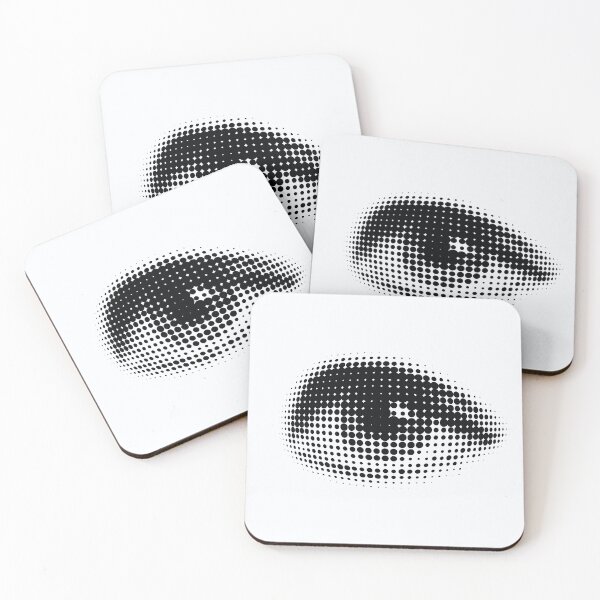 Item preview, human eye from black dots designed and sold by Mike Kiev art.