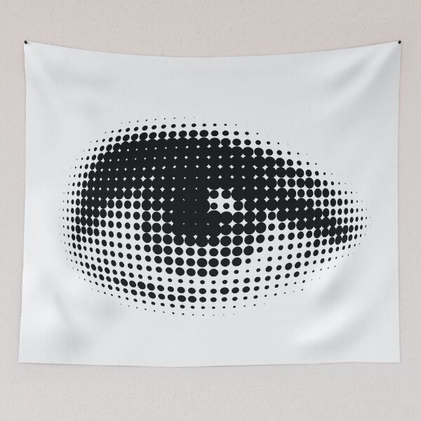 Item preview, human eye from black dots designed and sold by Mike Kiev art.