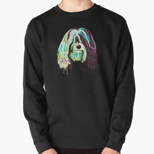Splash Tibetan Terrier Dog Pullover Sweatshirt