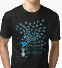 Paisley Peacock Pride and Prejudice: Classic Tri-blend T-Shirt