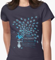 Paisley Peacock Pride and Prejudice: Classic Women's Fitted T-Shirt
