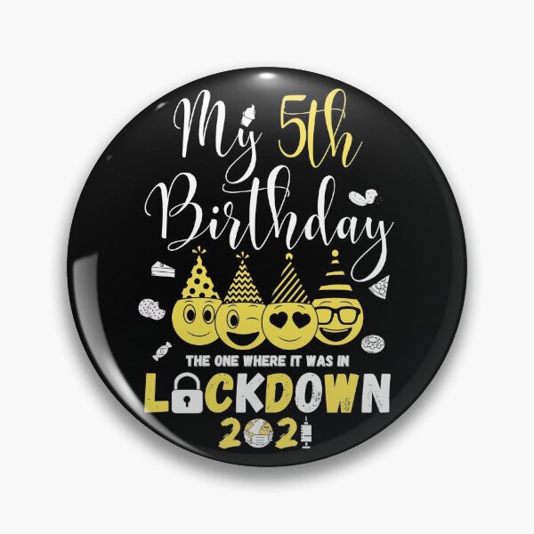 Item preview, my 5th Birthday The One Where It Was In Lockdown 2021 designed and sold by amchtakkosa1.