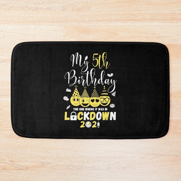 Item preview, my 5th Birthday The One Where It Was In Lockdown 2021 designed and sold by amchtakkosa1.