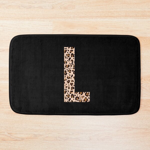 Item preview, The Letter L - Monogram in Classic Leopard Print designed and sold by Bumblefuzzies.