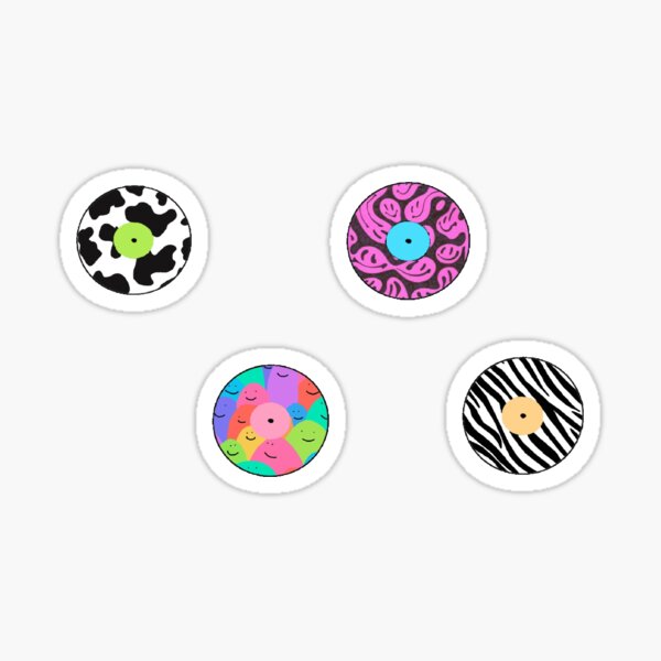 disques vinyle Sticker