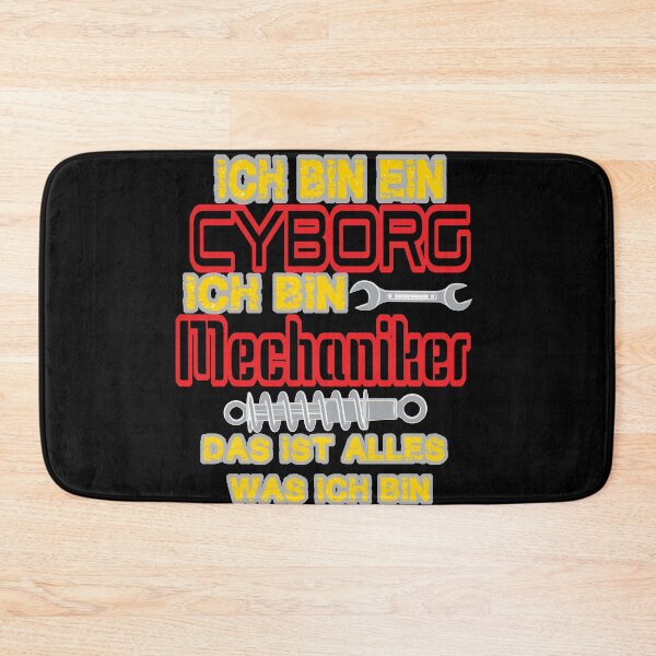 Item preview, I am A Cyborg and a Mechanic designed and sold by DELMEO.