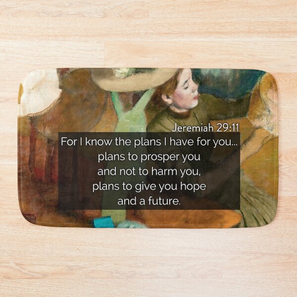 Item preview, Bible Verse Art - Jeremiah 29:11 - Christian Quote - King James Bible designed and sold by Sirieht.