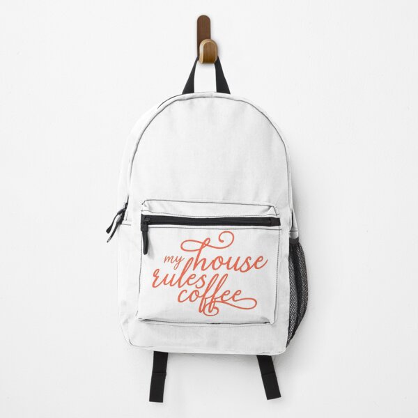 Item preview, Knives detective movie: My House My Rules My Coffee - red swirl designed and sold by Between Clouds.