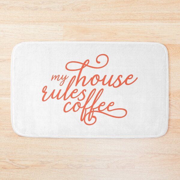 Item preview, Knives detective movie: My House My Rules My Coffee - red swirl designed and sold by Between Clouds.