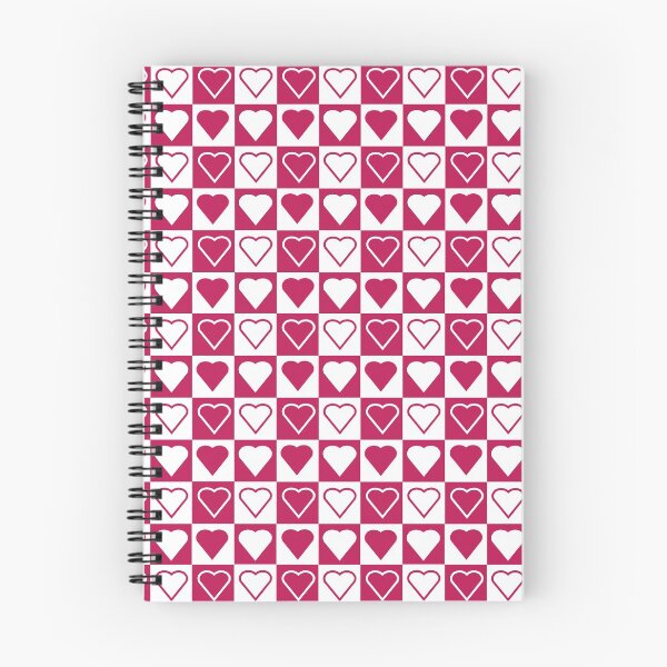 Item preview, Love Check pattern - Pantone Love Potion Love Heart Checker / Check pattern designed and sold by MissCheck.