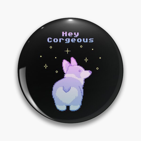 Item preview, Pastel Pixel Corgi Cute Funny designed and sold by 90sLoveLove.
