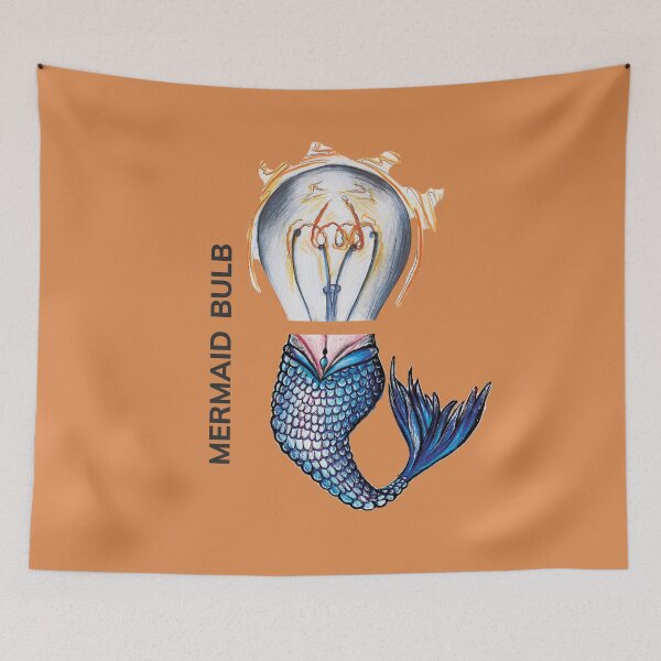 Item preview, MERMAID BULB by FrankenDuo roxy sienna designed and sold by FrankenDuo.