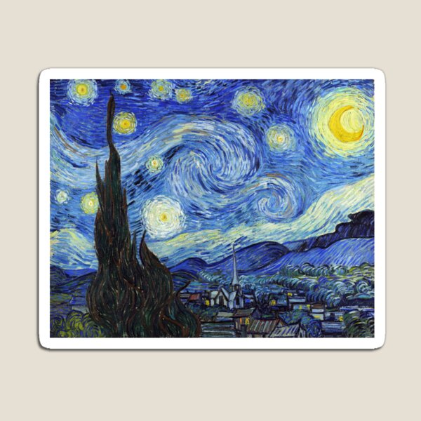 Aperçu de l'œuvre Vincent van Gogh - Nuit étoilée créée et vendue par irinatsy.
