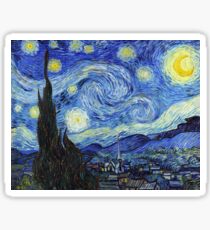 Vincent van Gogh - Starry Night Sticker