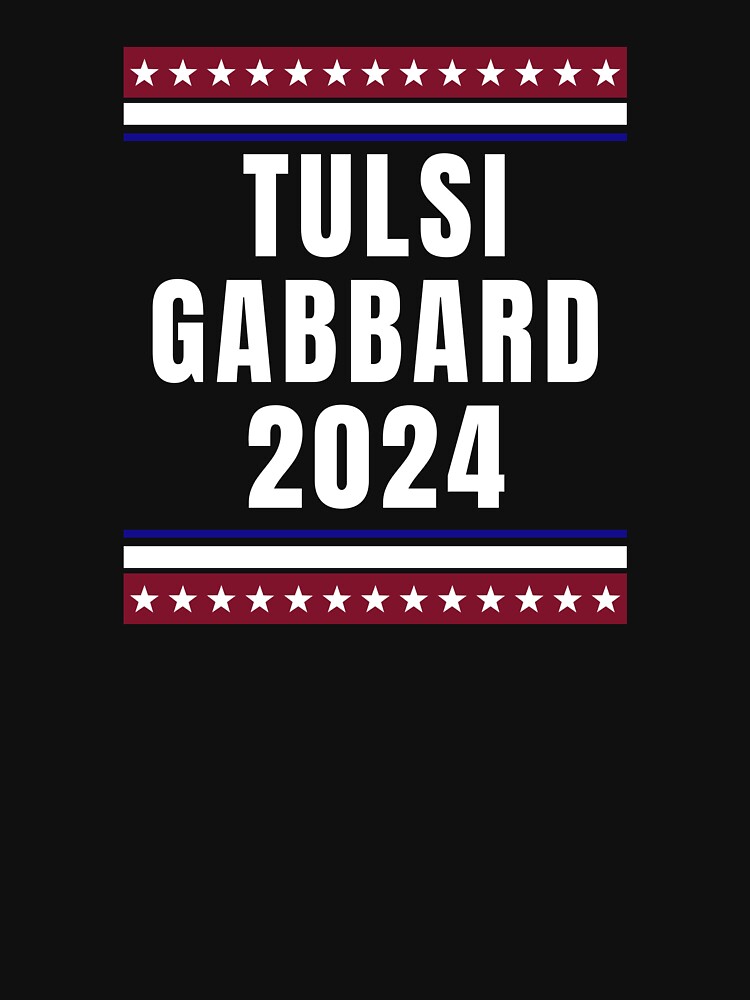"Tulsi Gabbard 2024 Vote Tulsi Gabbard For President" Tshirt for Sale by feynmanismstore