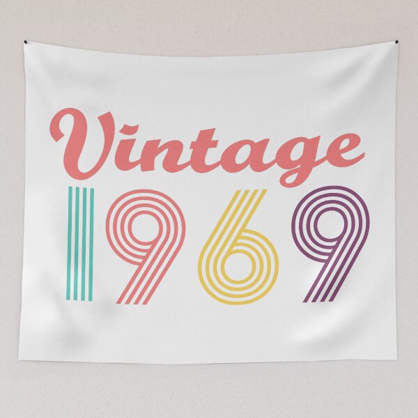 Item preview, Vintage 1969 Birthday, 52nd Birthday Gift Idea, For Women designed and sold by CreativaArt-.