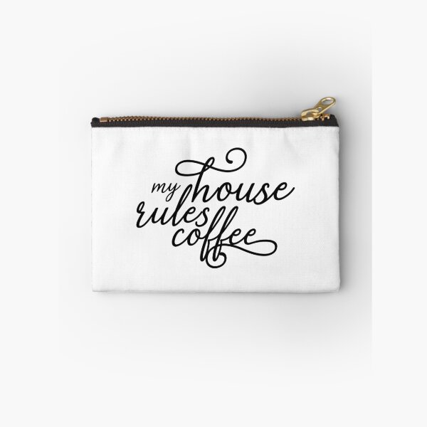 Item preview, Knives detective movie: My House My Rules My Coffee - black swirl designed and sold by Between Clouds.