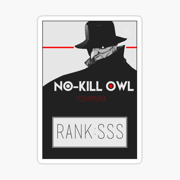 Tokyo Ghoul - Yoshimura, No-Kill-Eule Sticker