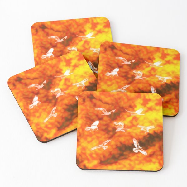 Item preview, Birds in the flaming sky designed and sold by Guardi71.
