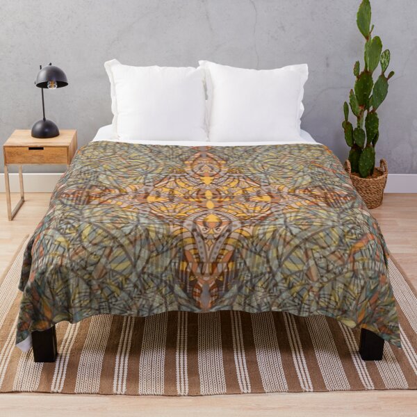 Item preview, Boho Paisley All Over Warm Fall Colors Print designed and sold by Farprintod.