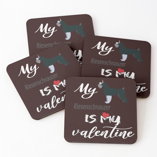 Artikelvorschau, Mein Hund Riesenschnauzer ist mein Valentinstag entworfen und verkauft von MORADRIF.