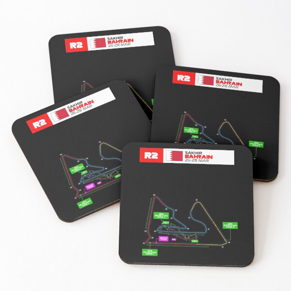 Item preview, Bahrain Grand Prix Calendar Formula race cars Circuit 2021 designed and sold by OnlyPrint20.