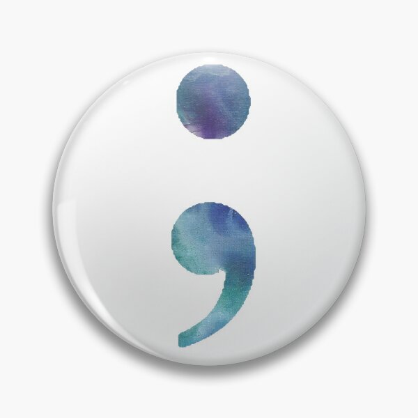 Item preview, Semicolon designed and sold by Tehangelic101.
