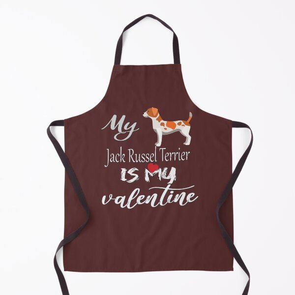 Aperçu de l'œuvre Mon chien Jack Russel Terrier est ma Saint-Valentin créée et vendue par MORADRIF.