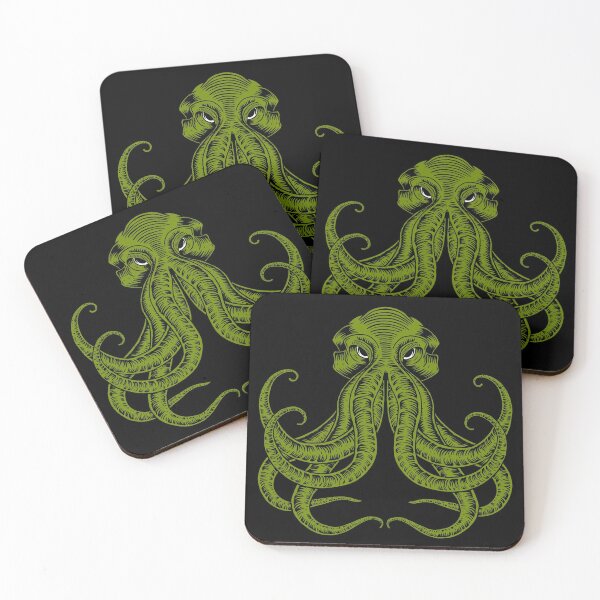Artikelvorschau, Cthulhu HP Lovecraft Grün entworfen und verkauft von Compeer.