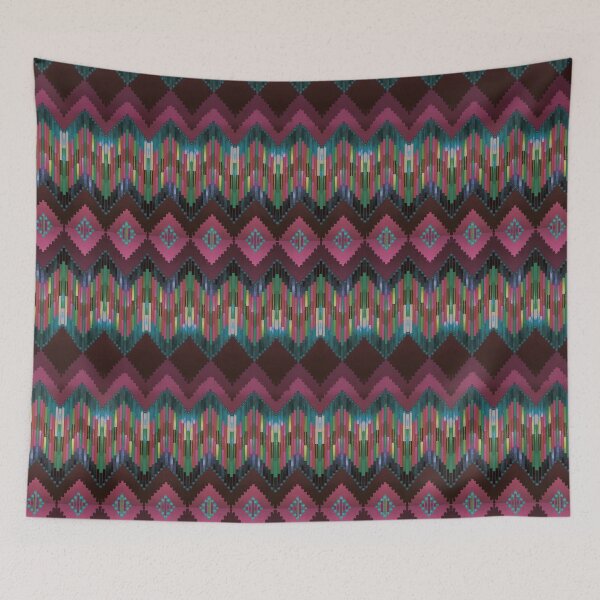 Item preview, Zigzag tapestry designed and sold by Sonja McKinnon.