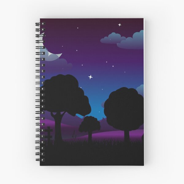 Item preview,  Night landscape designed and sold by Style2Vie.
