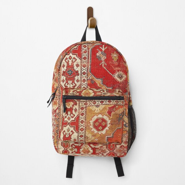 Item preview, Transylvanian West Anatolian Carpet Print designed and sold by Vicky Brago-Mitchell®.