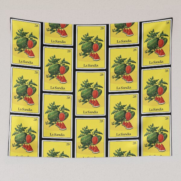 Item preview, The watermelon Mexican lottery designed and sold by CecyLL.