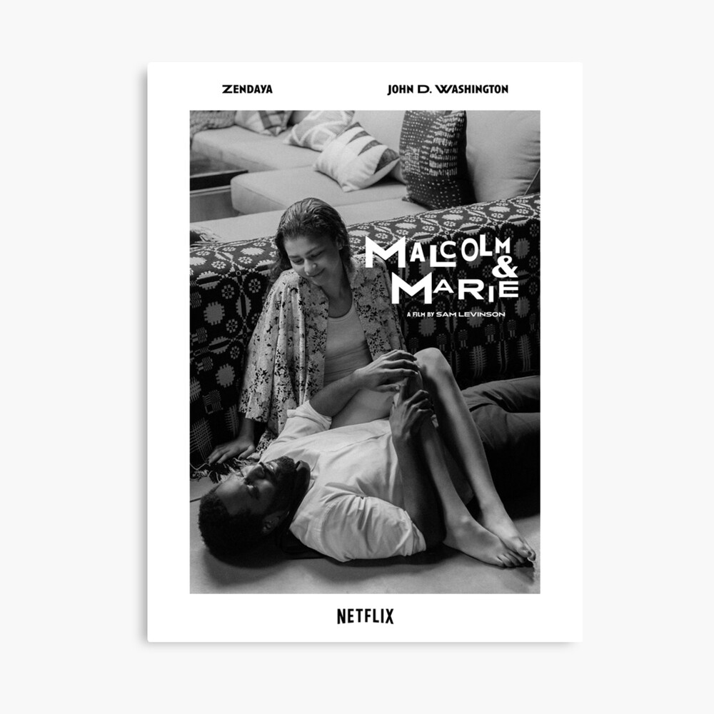 Póster Malcolm y Marie Póster