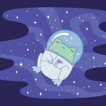 Artwork thumbnail, Space Astronaut Frog by ElectricFangs
