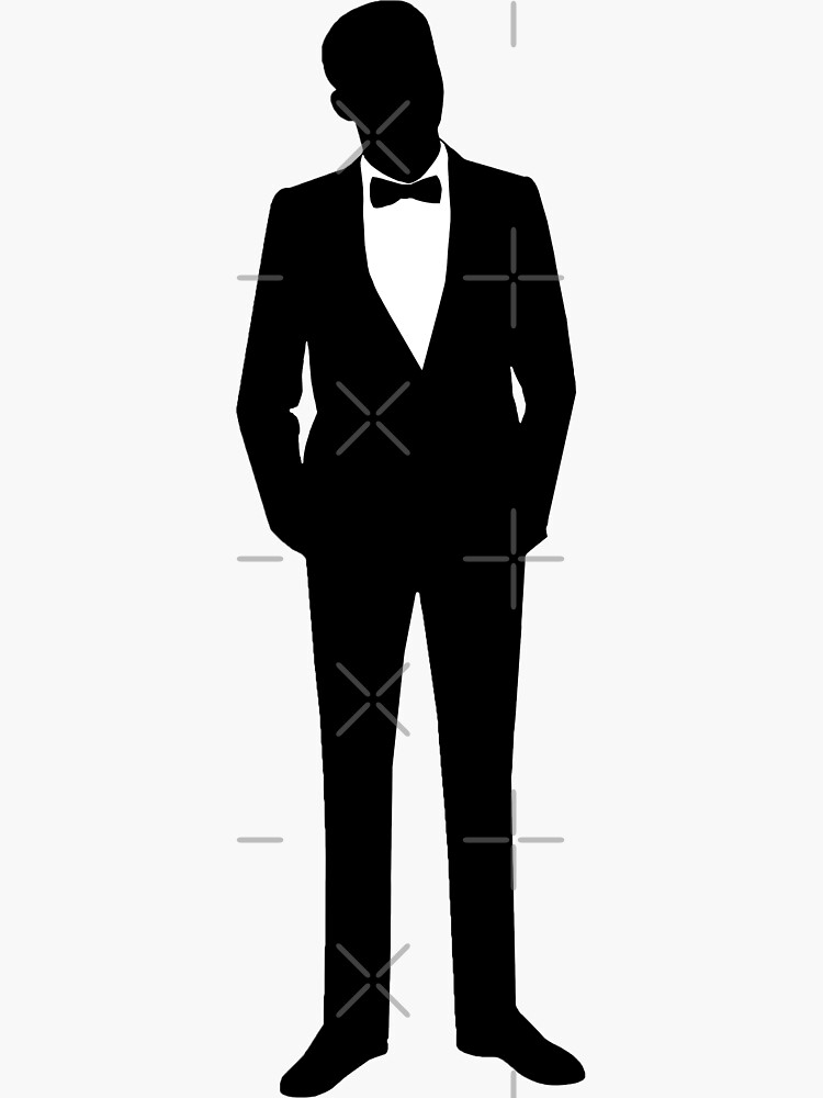 Monochrome contour of the male formal jacket Vector Image