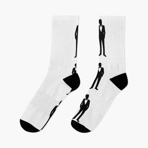 Item preview, stylized man in a business suit with a bow tie designed and sold by nataliavavilina.