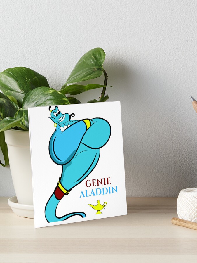 Genie Aladdin Art Board Print by mouad1410